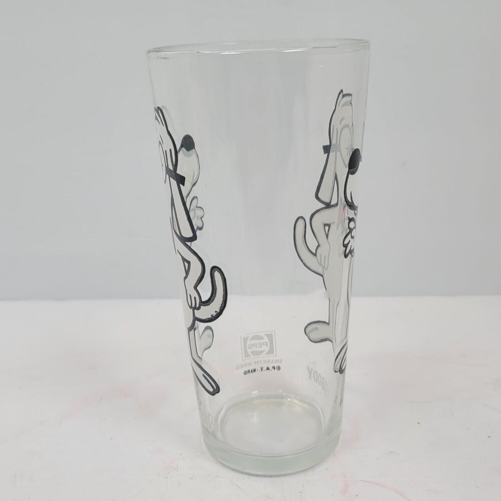 Vintage P.A.T. Ward 1970's Mr. Peabody Pepsi Collector Series Glass - Picture 2 of 8